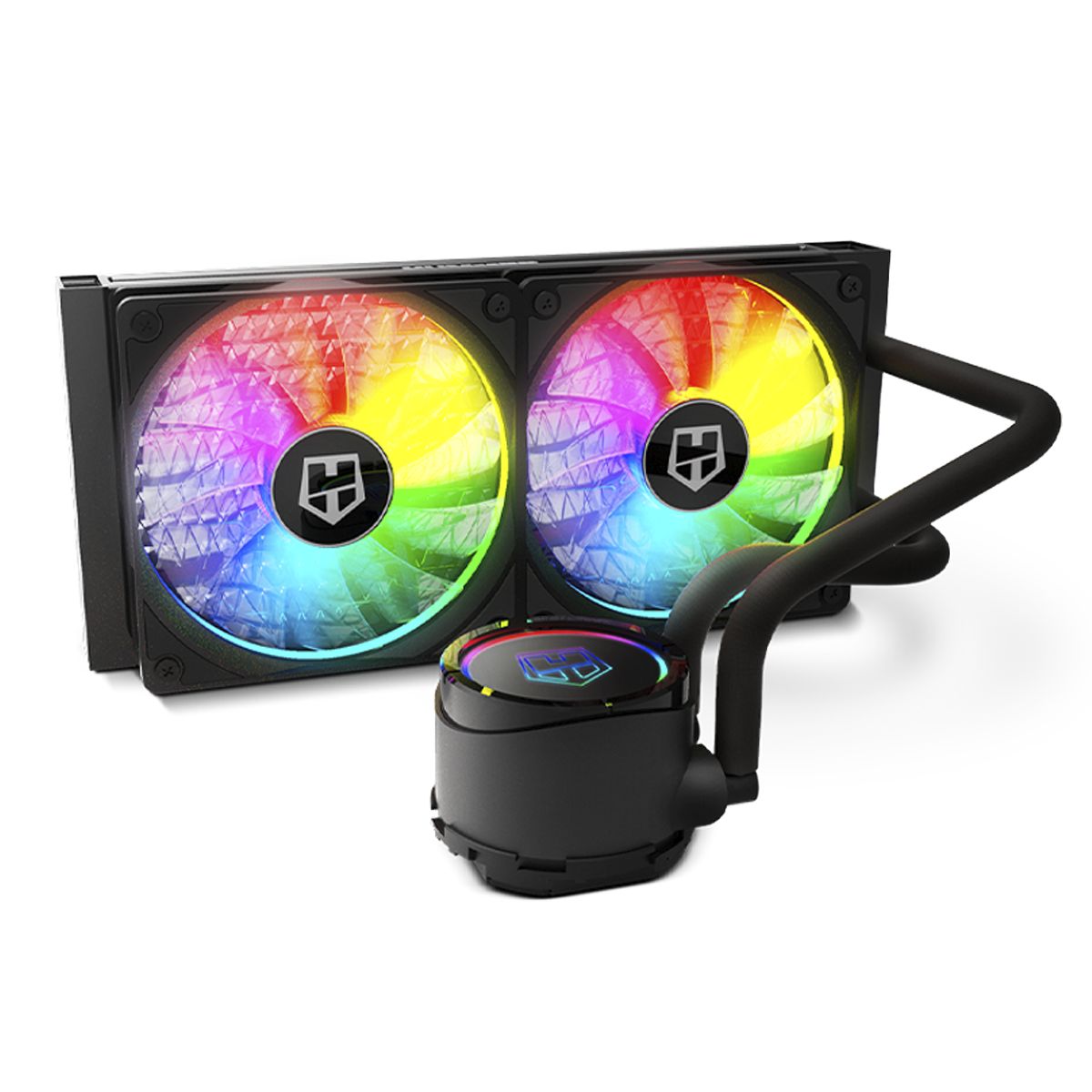 NOX - Water Cooling Hummer H-240 Full Color Argb Intel - Amd