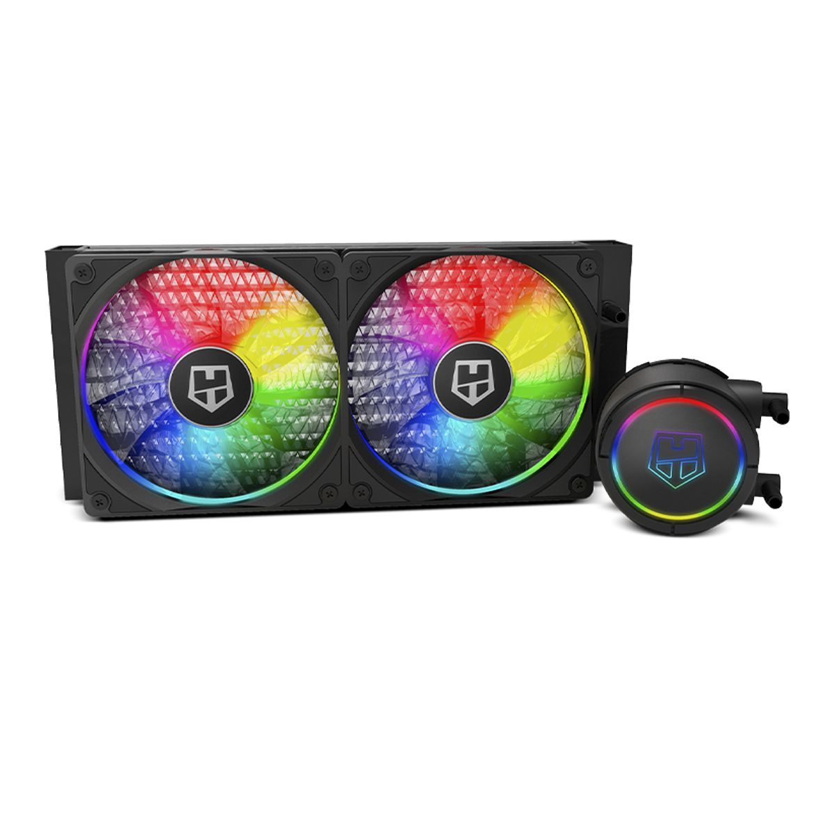 NOX - Water Cooling Hummer H-240 Full Color Argb Intel - Amd