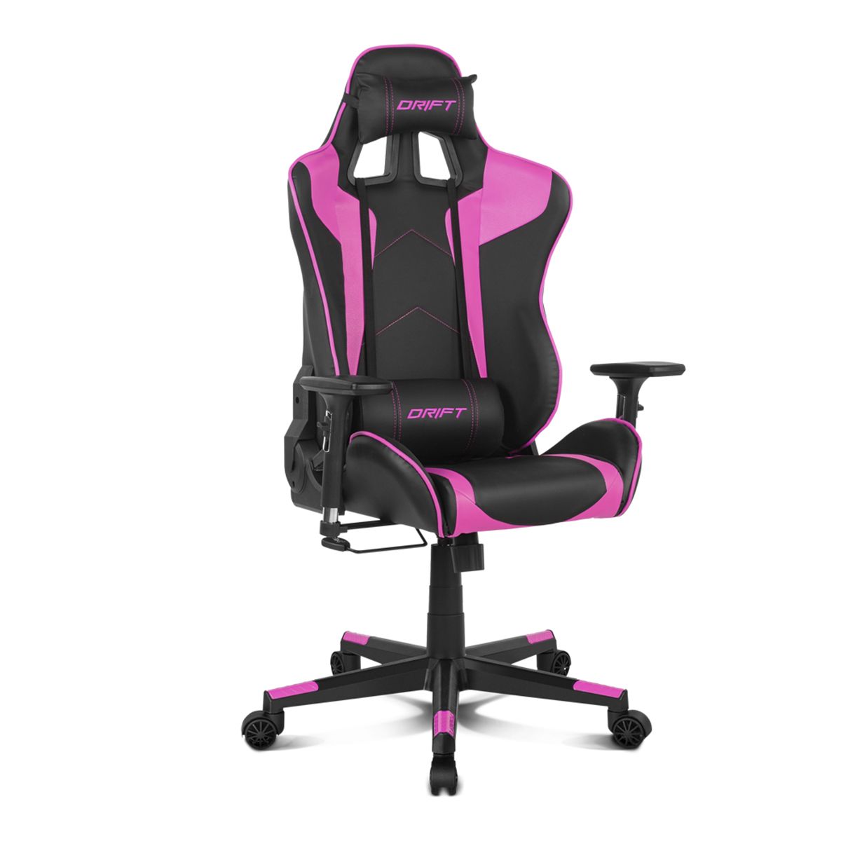 DRIFT - Silla Gamer Rosada Drift Dr-300 Premium Pack Edition