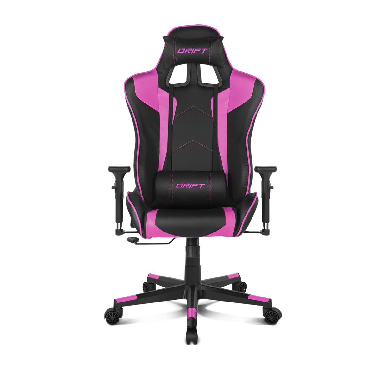 DRIFT - Silla Gamer Rosada Drift Dr-300 Premium Pack Edition