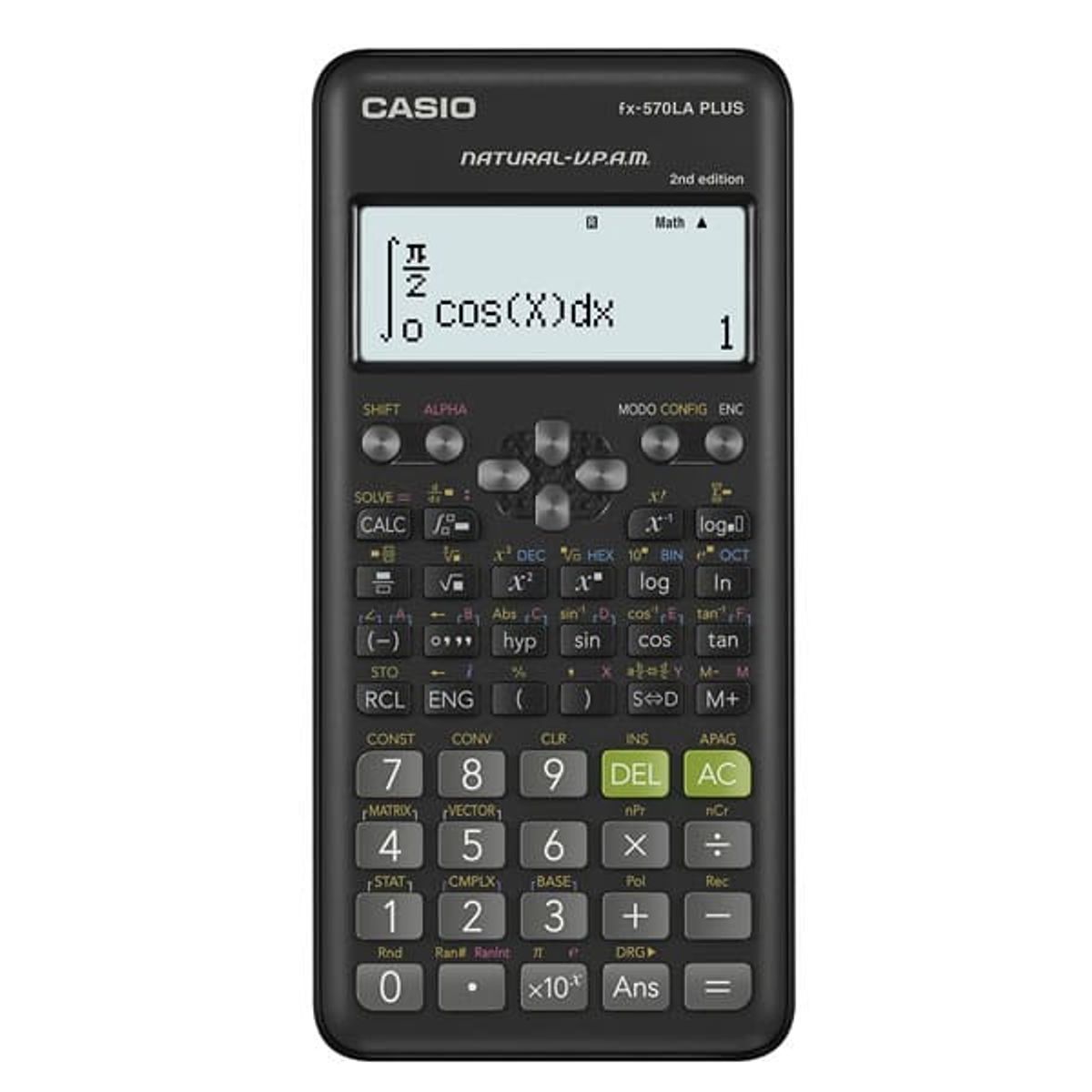 CASIO - Calculadora Casio Cientifica FX-570LA PLUS2 +417 Funciones 