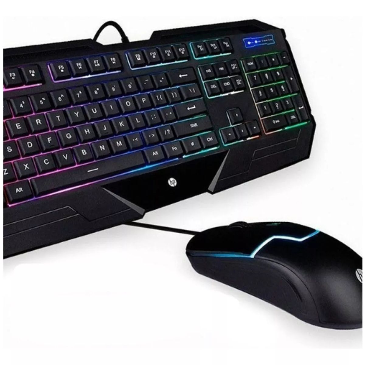 HP - Kit Gamer Mouse & Teclado HP GK1100 Retroiluminado Full RGB