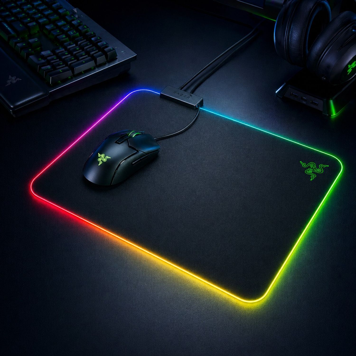 RAZER Mouse Pad Razer Firefly V2 Chroma Pro - Negro | Falabella Chile