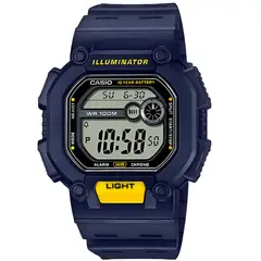 CASIO - Reloj de Hombre W-737H-2Avdf Classic Line Digital Azul - Azul