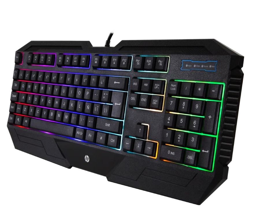 HP Teclado Gamer K110 RGB PARA PC/ PS5/ PS4/ XBOX/ N. Switch