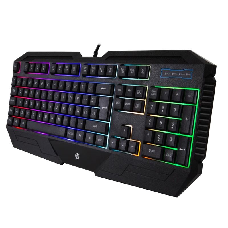 HP - Teclado Gamer HP K110 RGB PARA PC/ PS5/ PS4/ XBOX/ N. Switch - Negro
