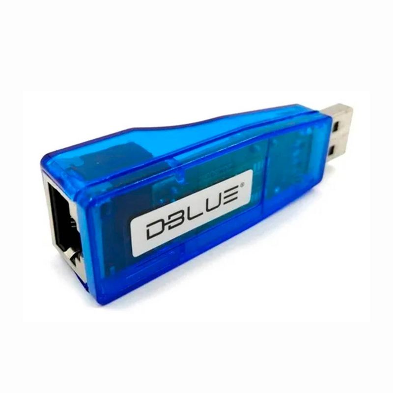 DBLUE - Tarjeta De Red Usb Dblue Dburj45 Rj-45 - Negro
