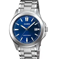 CASIO - Reloj de Mujer Silver Blue Ltp-1215A-2A2Df