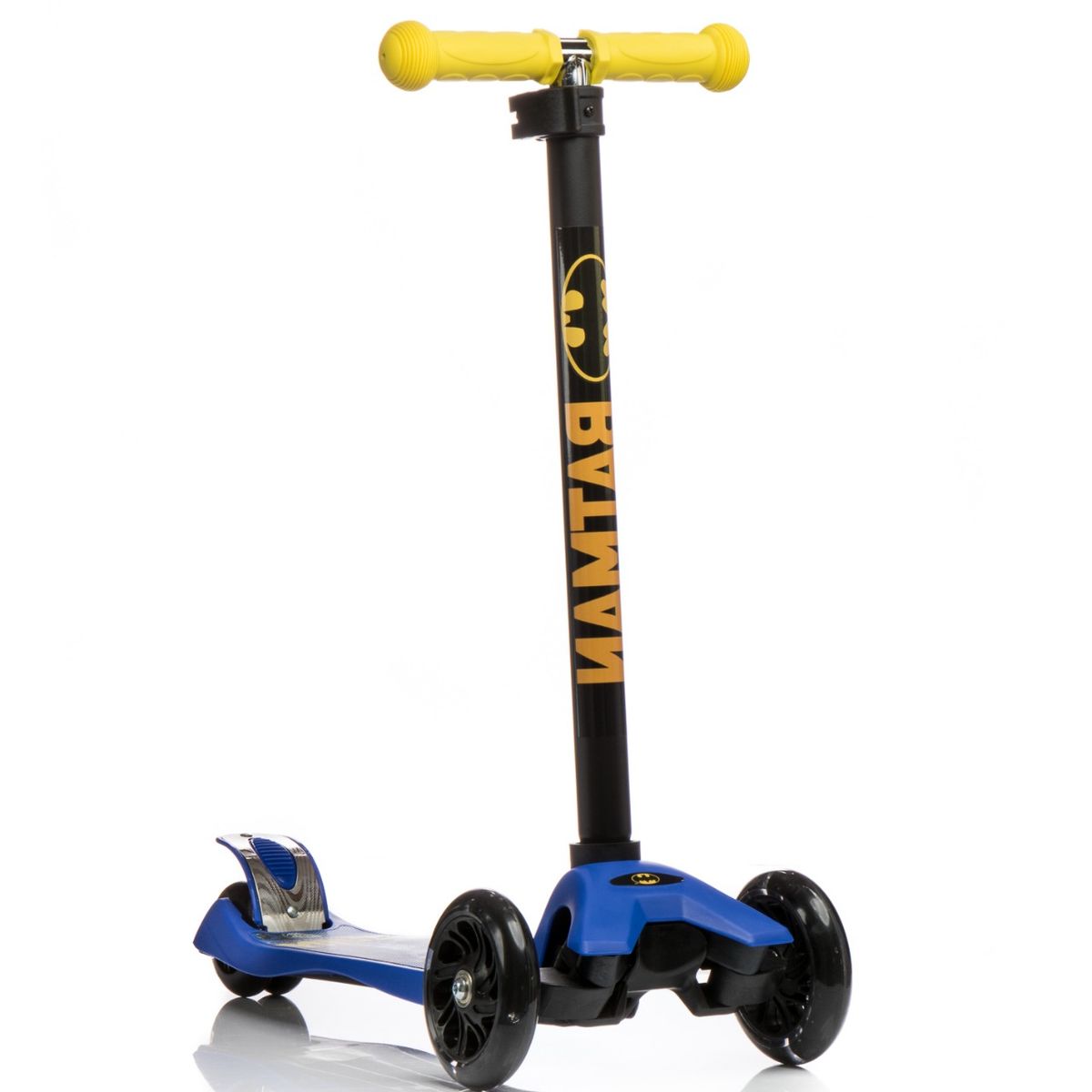 DC COMICS - Scooter Infantil Reforzado Batman DC Comics de 4 Ruedas