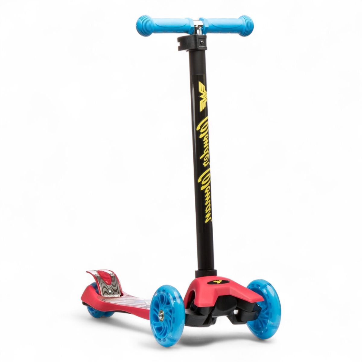 DC COMICS - Scooter Infantil Reforzado Mujer Maravilla DC Comics 4 Rueda