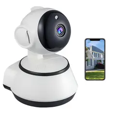 PHILCO - Camara Wifi Rotatoria 360° HD Robotica PTZ Interior W3860 - Blanco