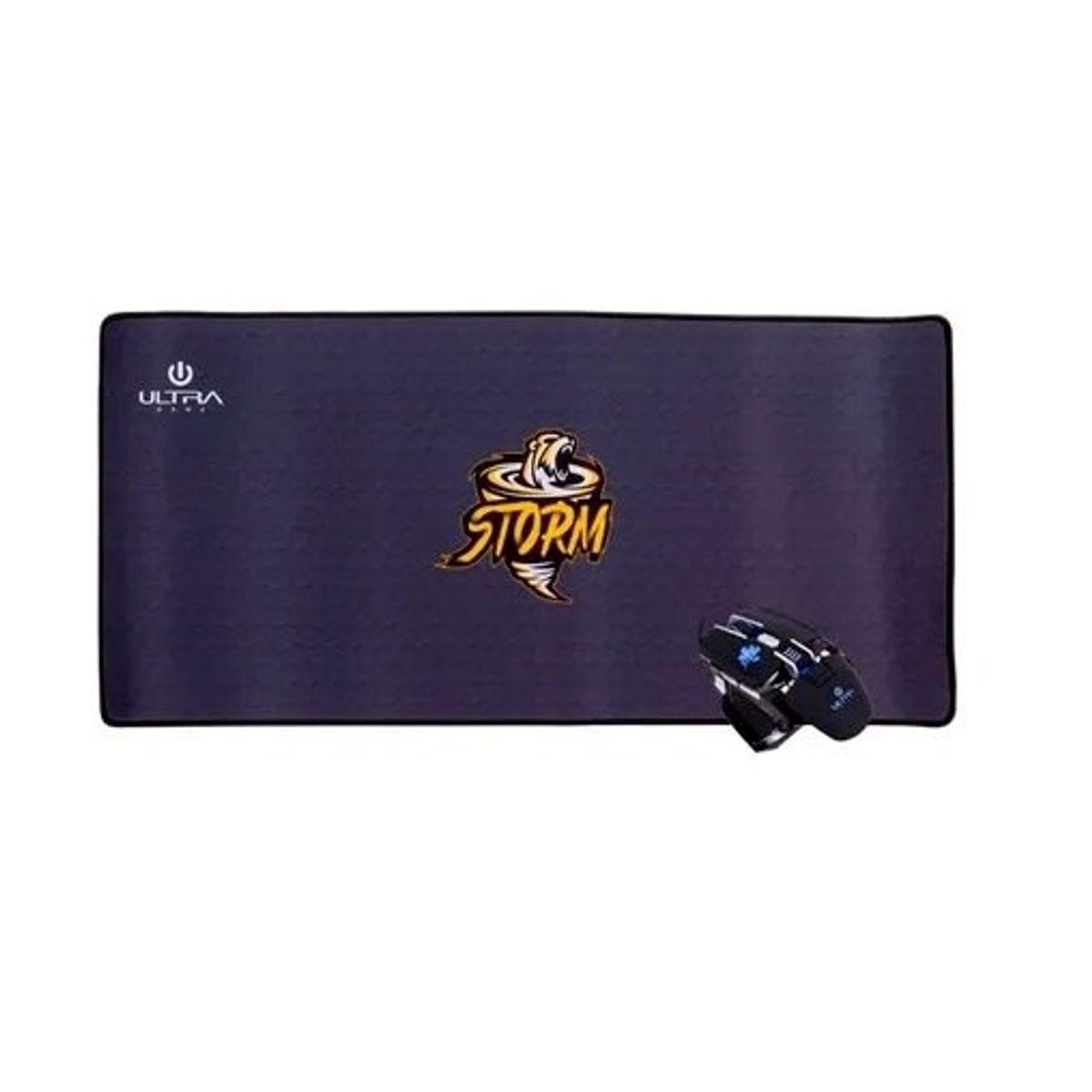 ULTRA - Kit Gamer Mouse + Pad Ultra  Retro Iluminado