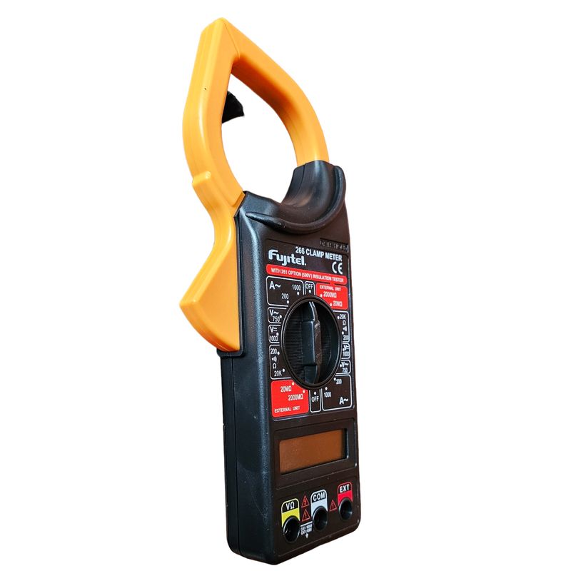 FUJITEL - Multitester Amperímetro Profesional Fujitel con Funda DT-266 - Negro