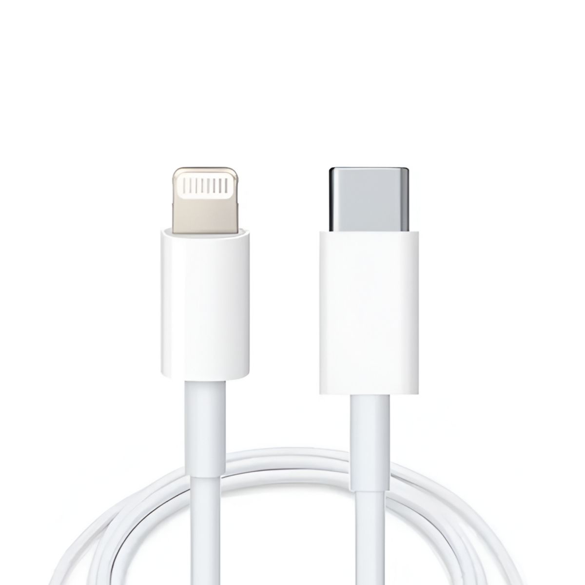 APPLE - Cable de Datos Apple Lightning a Type-C 1Metro MQGJ2ZM White