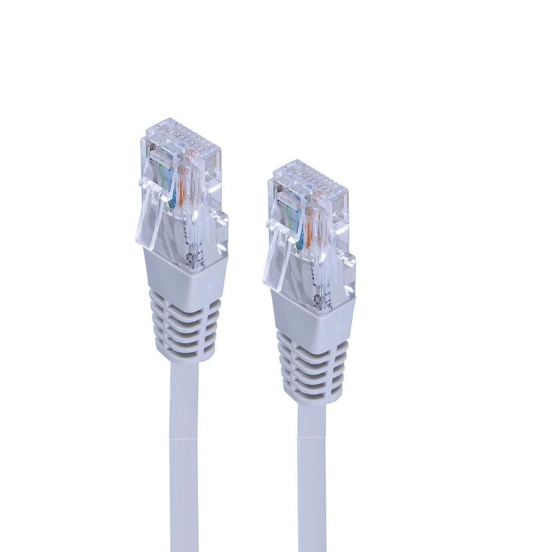 PHILCO - Cable de Red Ethernet de 2 Metros Categoría 5E 100% Cobre - Gris