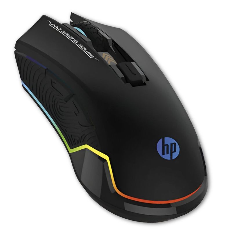 HP - Mouse Gamer HP G360 RGB 7200 DPI Black Edition - Negro