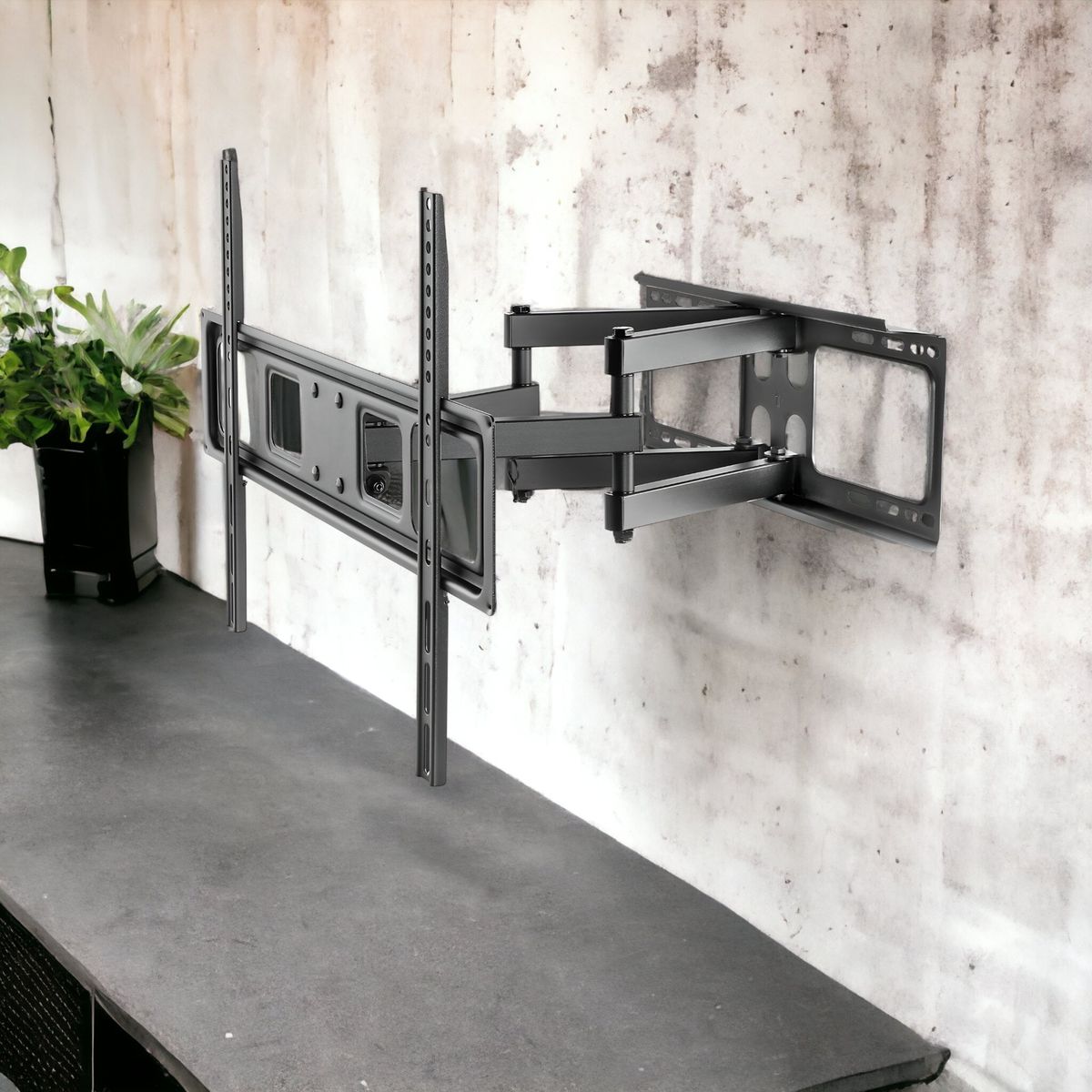 PHILCO - Soporte de TV Profesional con Brazo Acero Reforzado 70" Max