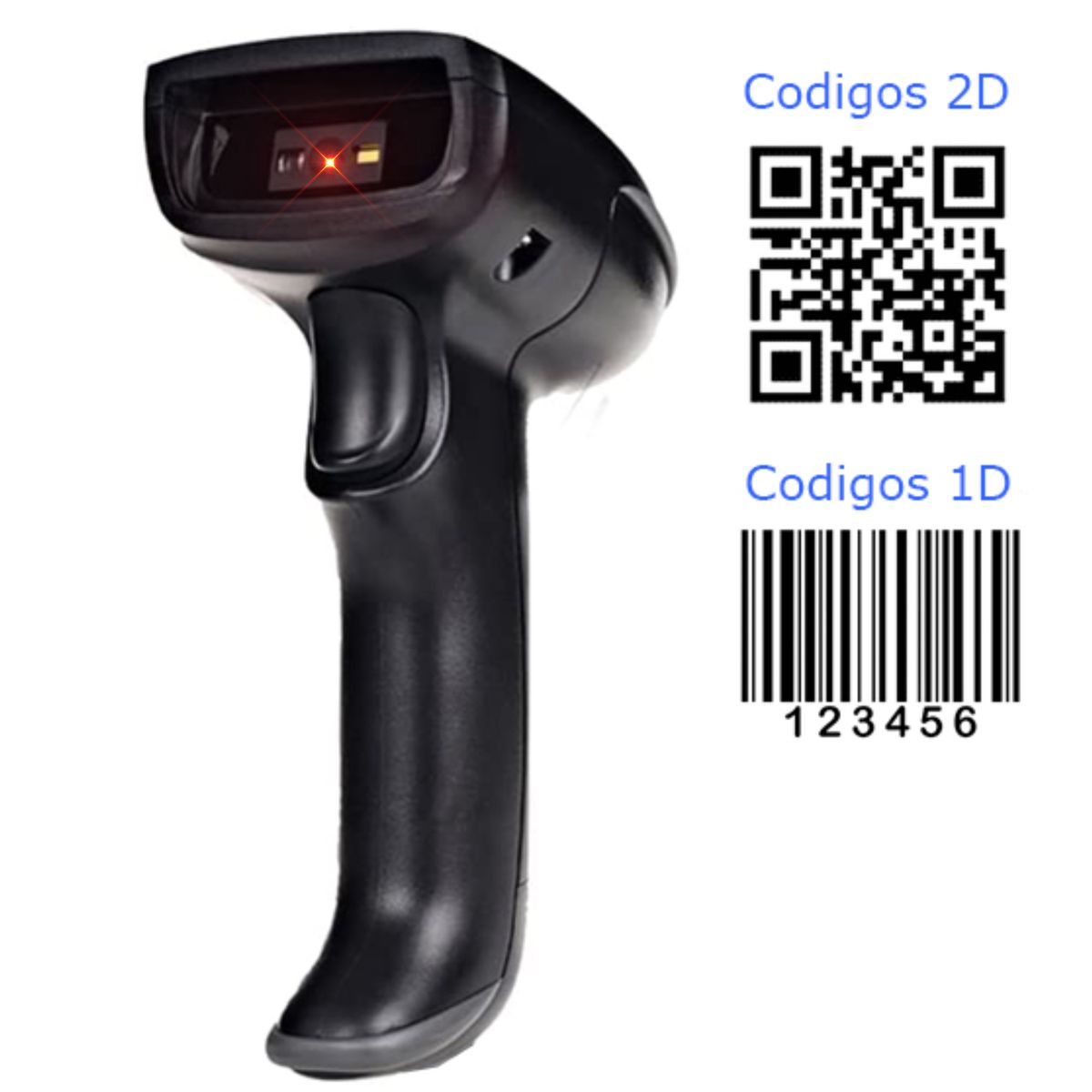 UTEK - Lector Profesional de Códigos de Barra y Códigos QR BSC2D90