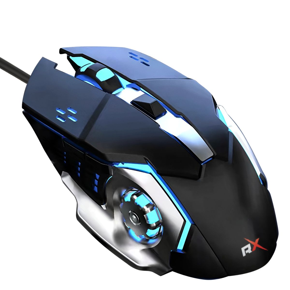 REPTILEX - Mouse Gamer Reptilex 5 Botones Retroiluminado Rx0005 3200DPI