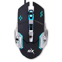 REPTILEX - Mouse Gamer 5 Botones Retroiluminado Rx0005 3200DPI
