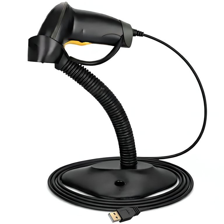Lector de Codigos de Barra USB 32 Bit con Soporte BSC2800X