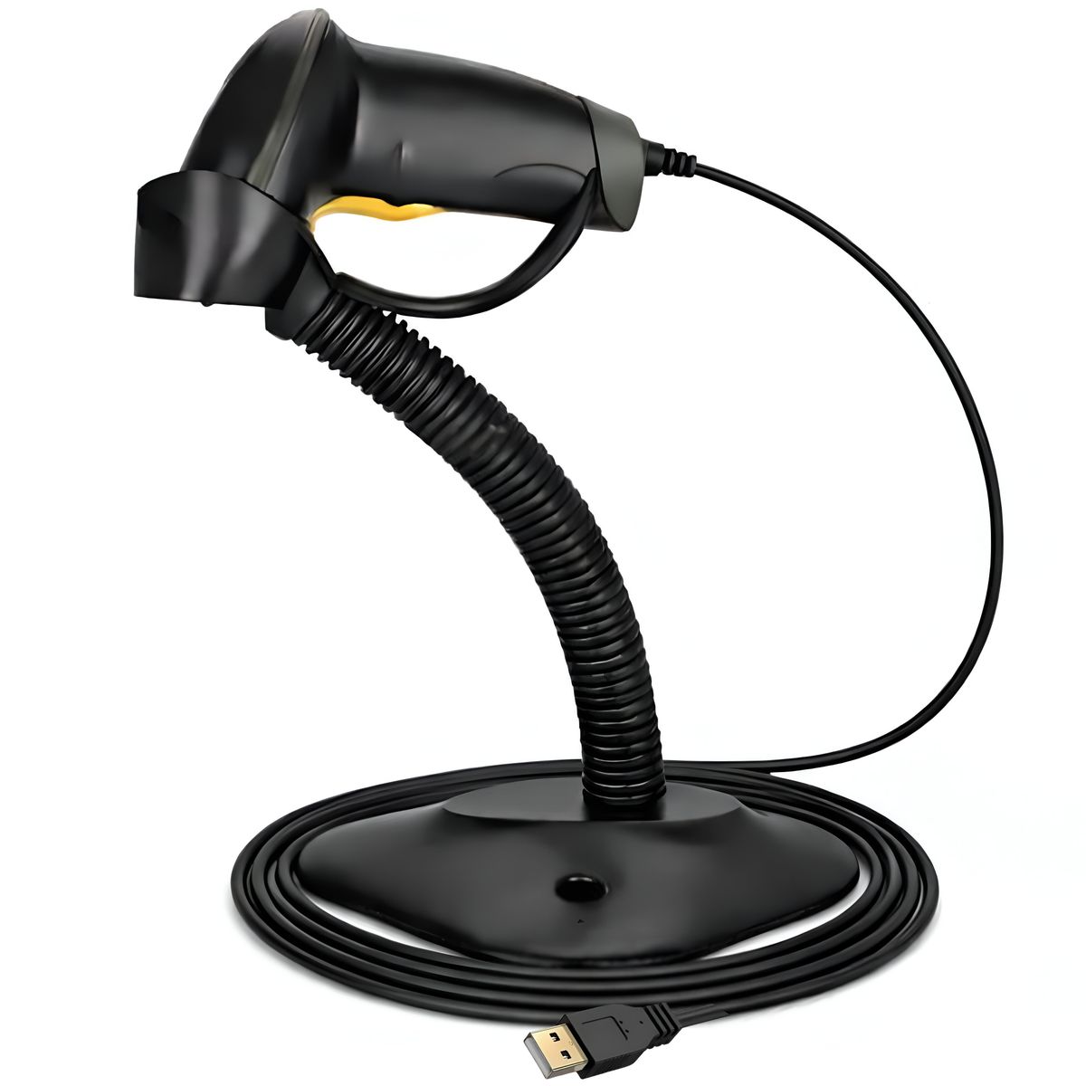 UTEK -  Lector de Códigos de Barra USB 32 Bit con Soporte BSC2800X