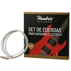 HENDRIX - Set de Cuerdas para Guitarra Eléctrica Calibre 0.10