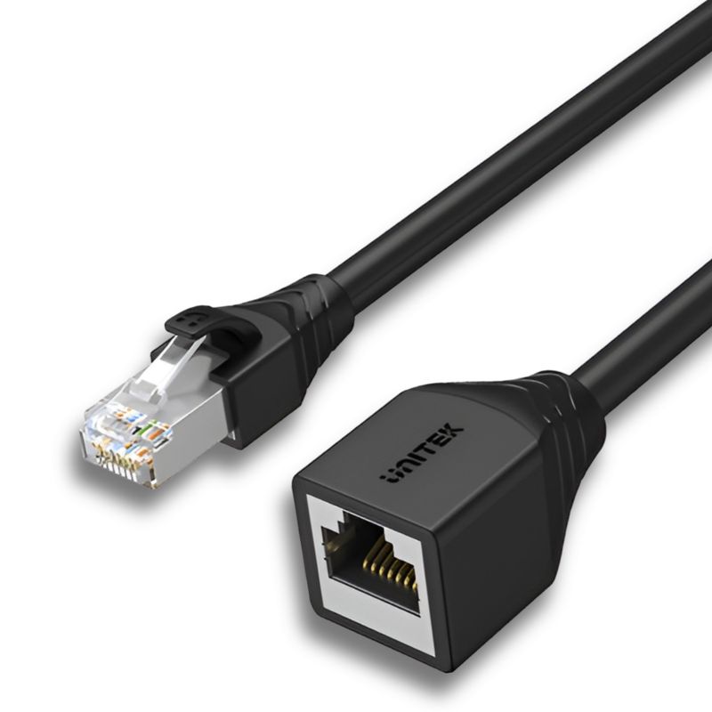 UNITEK -  Extensor de Cable de Red CAT6 Macho a Hembra 3 MT GigaByte