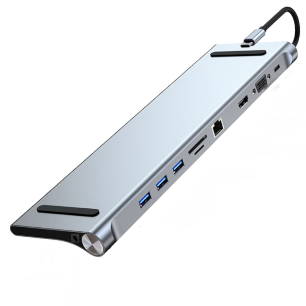 ULINK - Hub Multipuerto Type-C (10en1) Profesional PD60W 4K Gigabyte