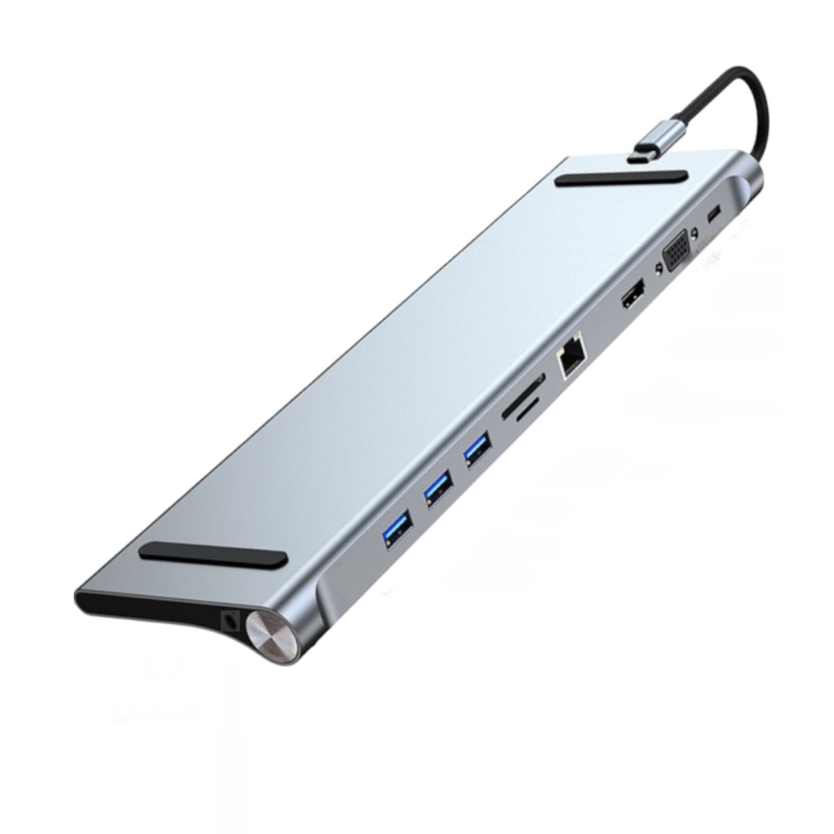 ULINK - Hub Multipuerto Type-C (10en1) Profesional PD60W 4K Gigabyte