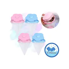 U BUY - 6x Malla Atrapa Pelusa Pelo Lavadora Red Filtro Flotante 4pz F