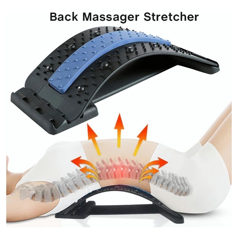 U BUY - Masaje Lumbar Cervical Almohada Columna Vertebral Corrector