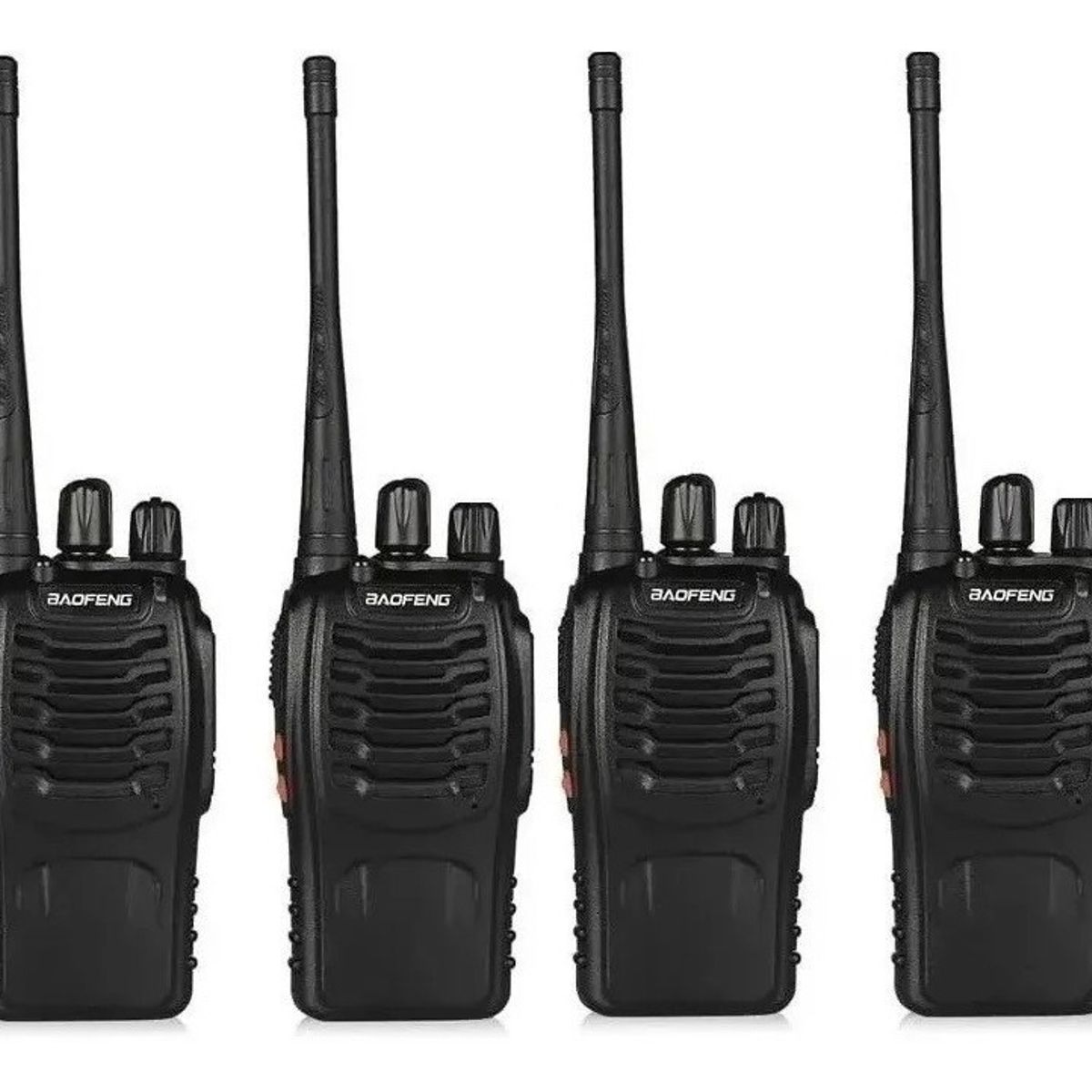 U BUY - 4 Radio Transmisor Portátiles Walkie Talkie Bf-888s Baofeng