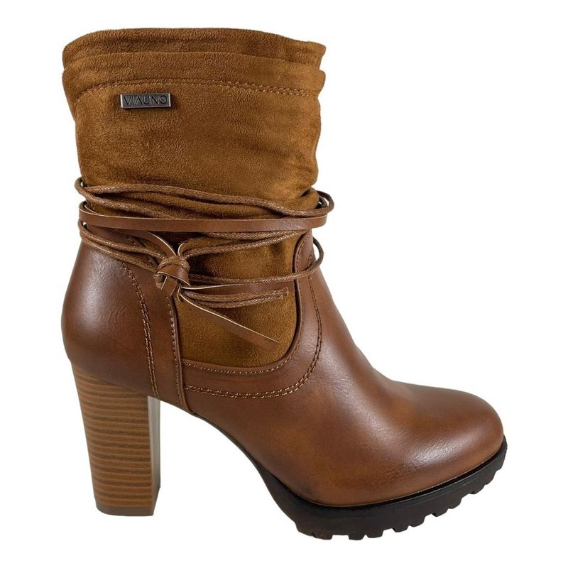 VIA UNO - Botin Via Uno Camel Numero 12018407