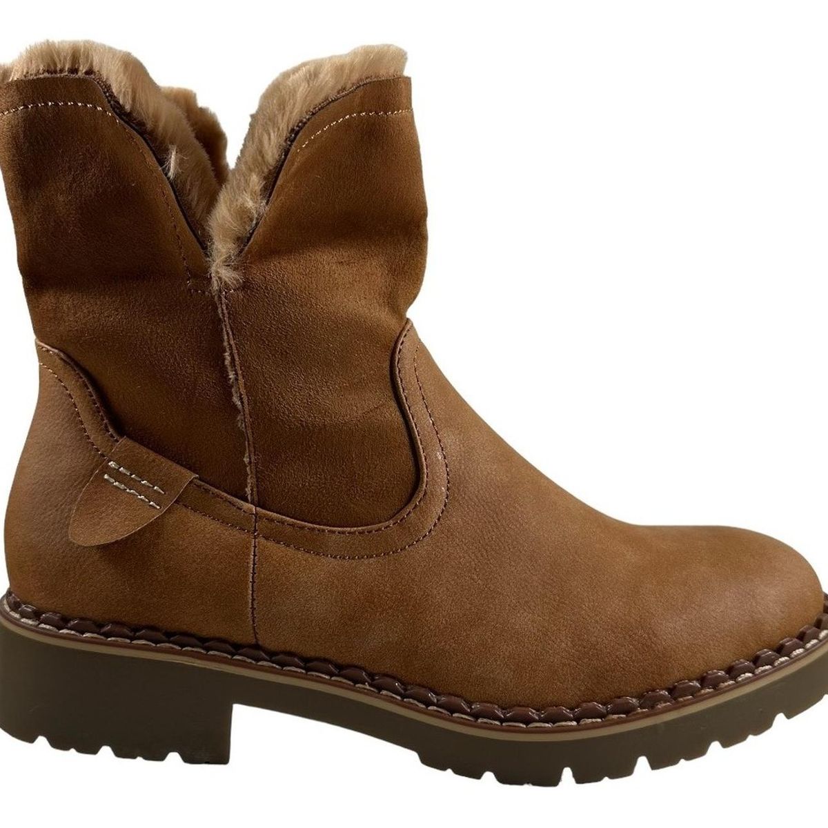 VIA UNO - Botin Via Uno Chiporro Mujer Camel 12082426