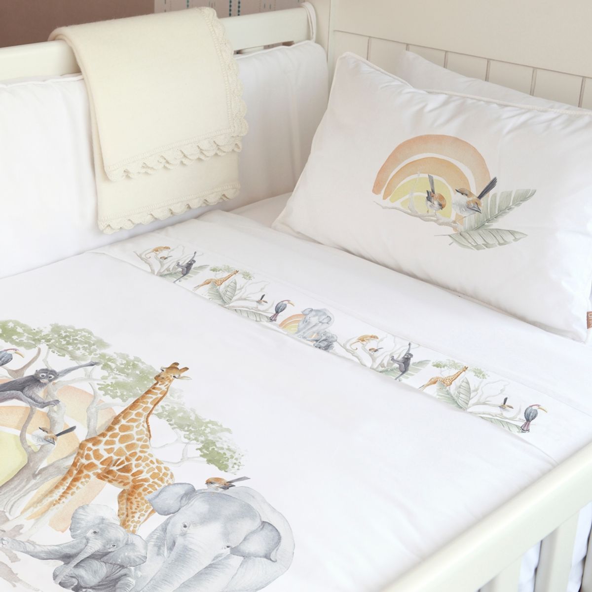 MARGARITA SCHEEL BY CASA ALVARINHO - Cubreplumón Transición Safari