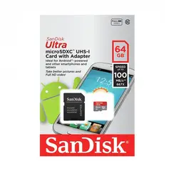 SANDISK - Tarjeta Memoria 64gb Micro Sd Clase 10