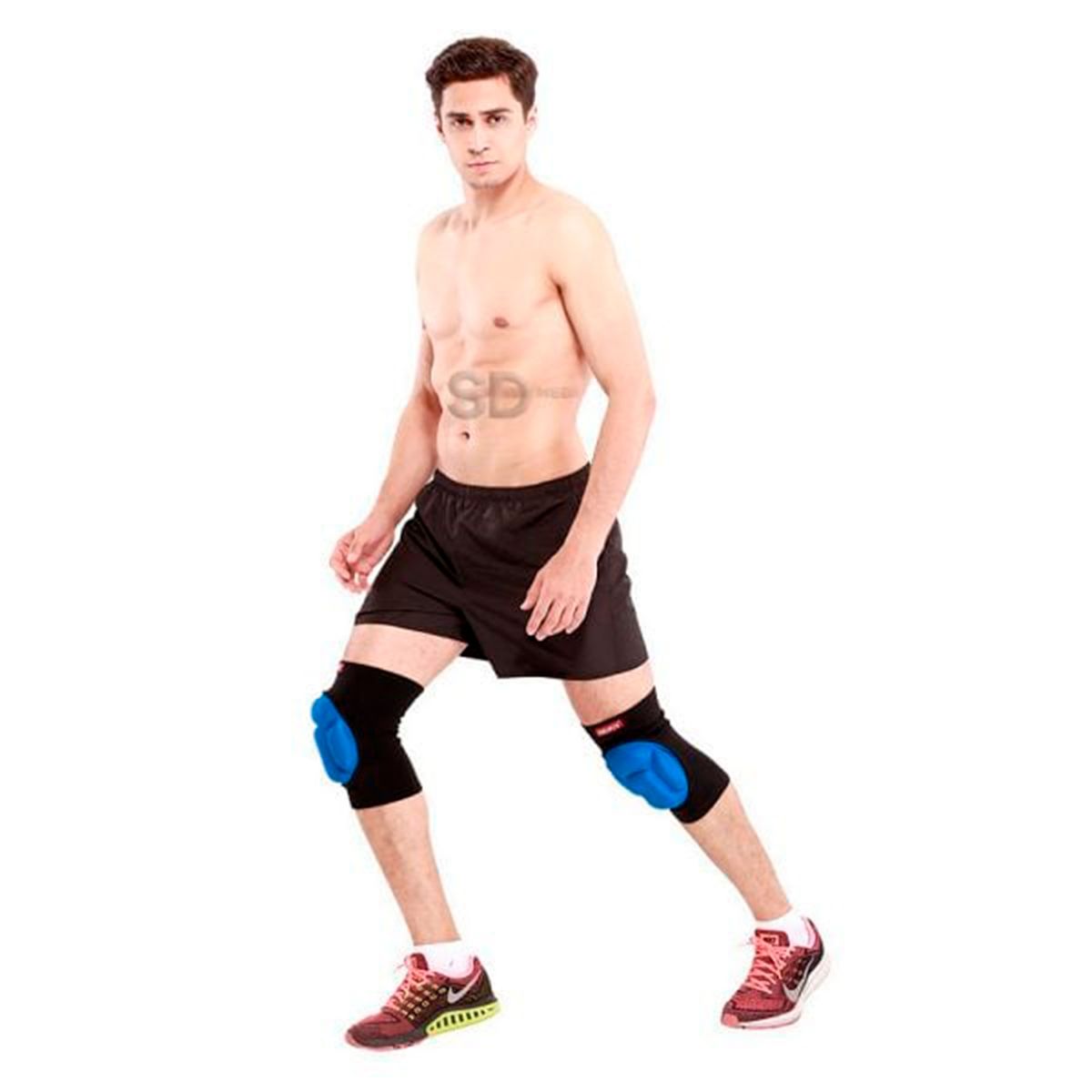 SDFIT - PACK 4X Rodilleras par PRO anti impacto Volleyball A-0217b