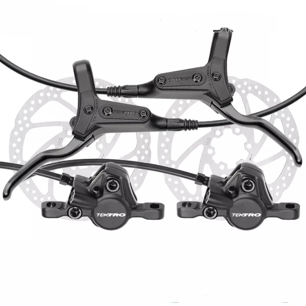 SAVA - FRENOS TEKTRO M285 KIT COMPLETO TRASERO DELANTERO Y DISCOS