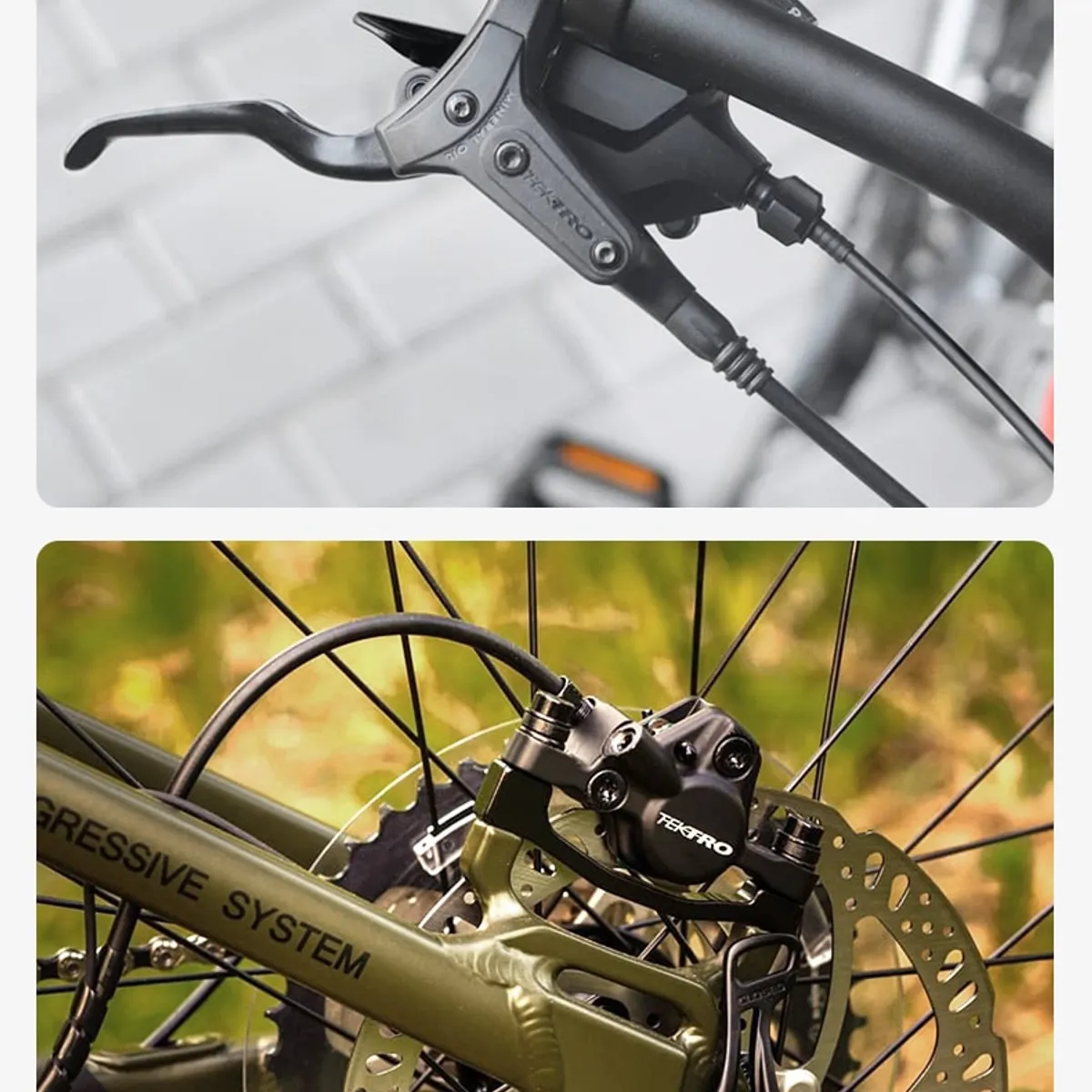 SAVA - FRENOS TEKTRO M285 KIT COMPLETO TRASERO DELANTERO Y DISCOS