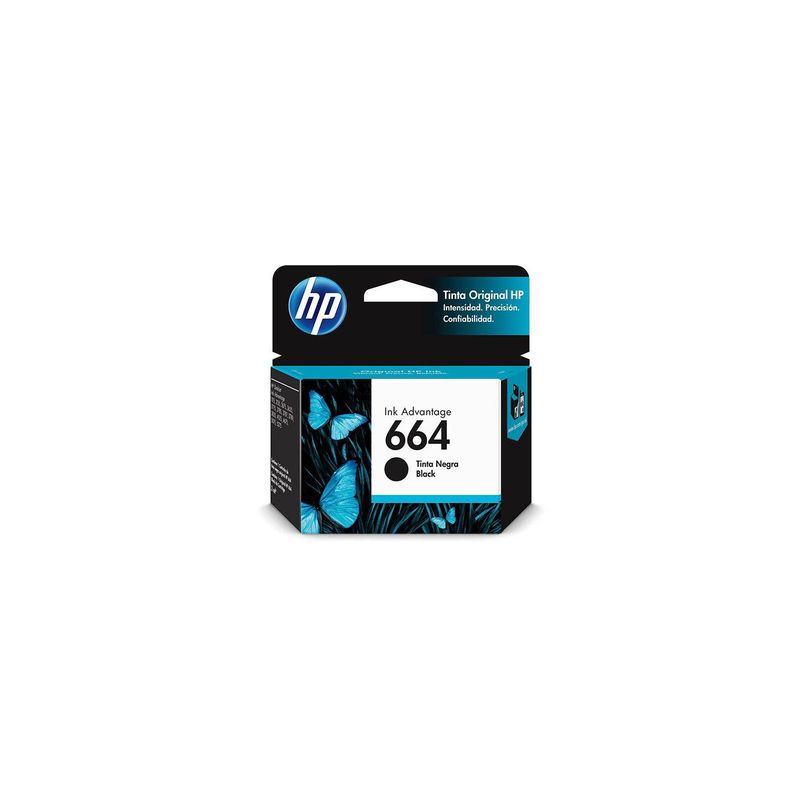 HP - TINTA HP 664 NEGRO ORIGINAL