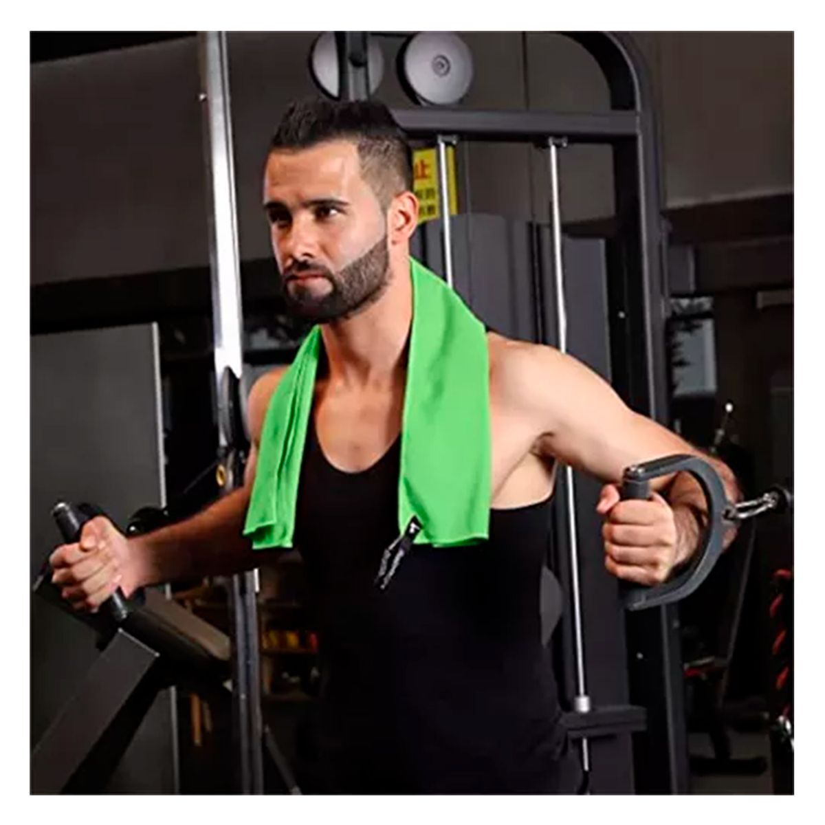 GENERICO - Set 3 Toalla Baño De Microfibra Secado Rápido Verde