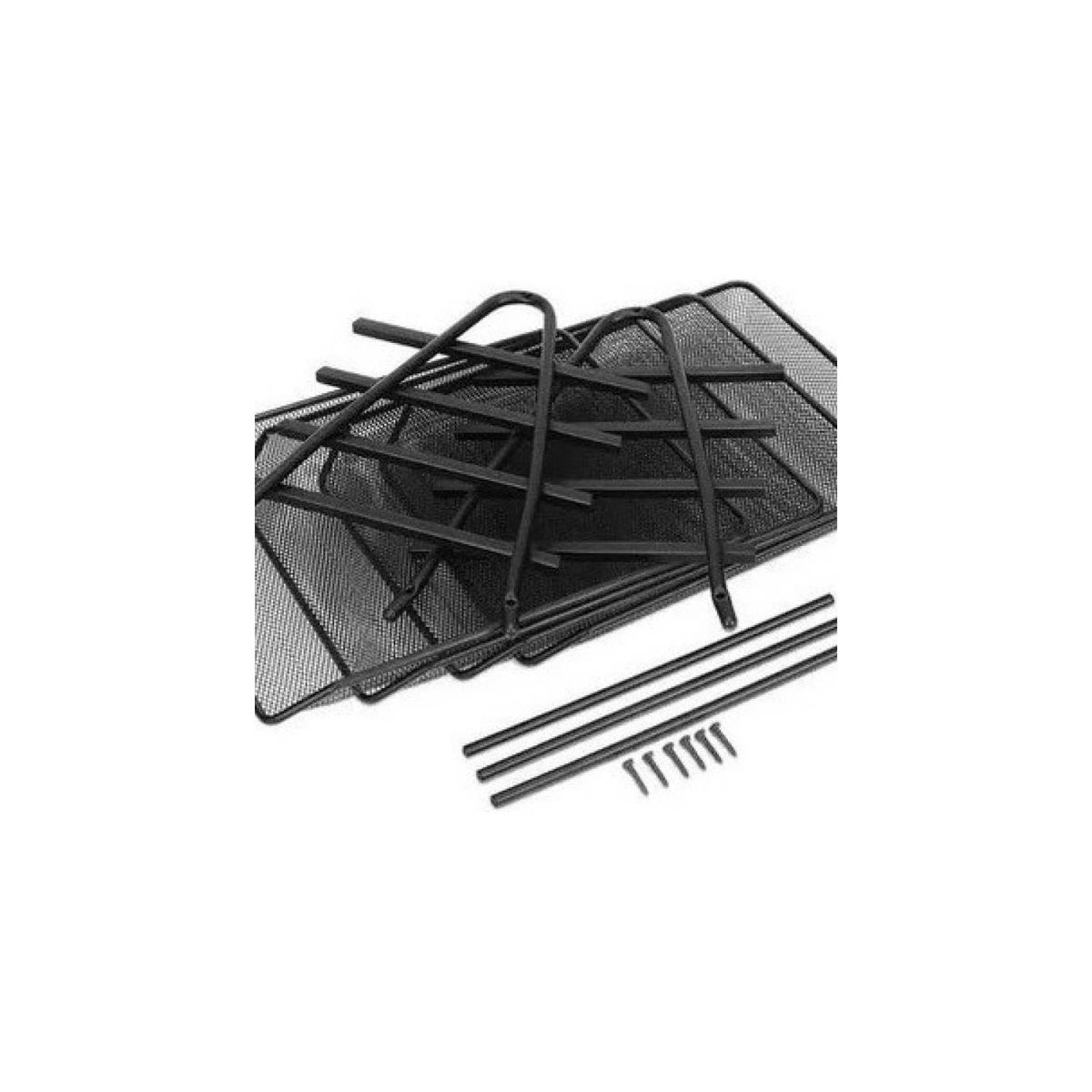 U BUY - Bandeja De Documentos Metálico De 4 Niveles Para Oficinas