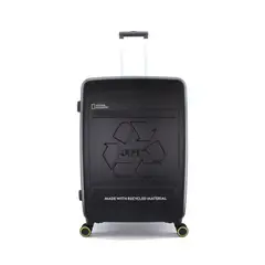 NATIONAL GEOGRAPHIC - MALETA (L) RPET 95 LTS BALANCE - Negro