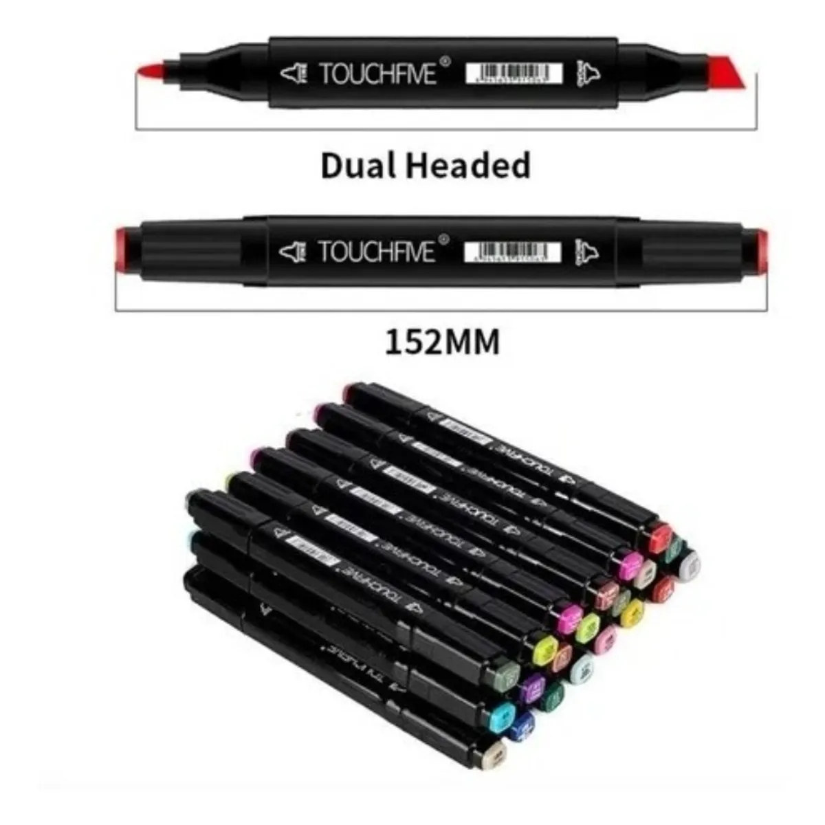 TOYUN TOYUN - Set De 168 Rotuladores Marcadores Plumones Doble Punta