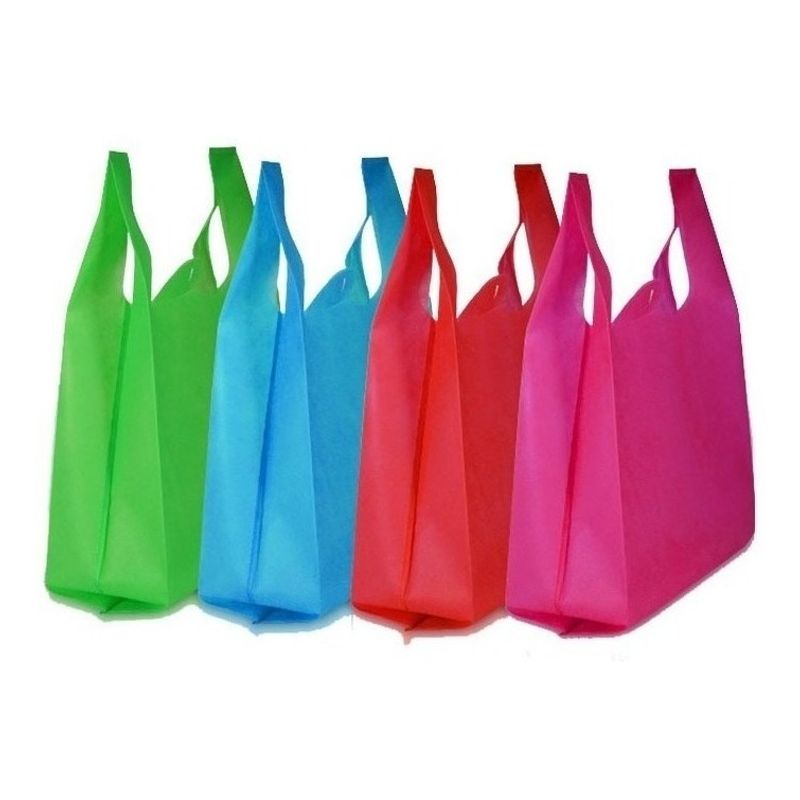 U BUY - Pack 50 Bolsas Tnt Ecologías Reutilizable Reciclable40x65cm