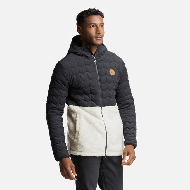 HAKA HONU - Chaqueta Hombre Noes-Ni Negro Crema Haka Honu