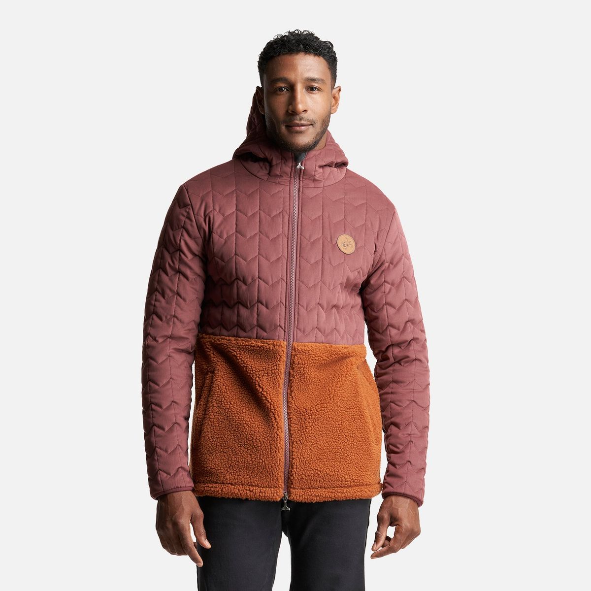 HAKA HONU - Chaqueta Hombre Noes-Ni Burdeo/Terracota Haka Honu