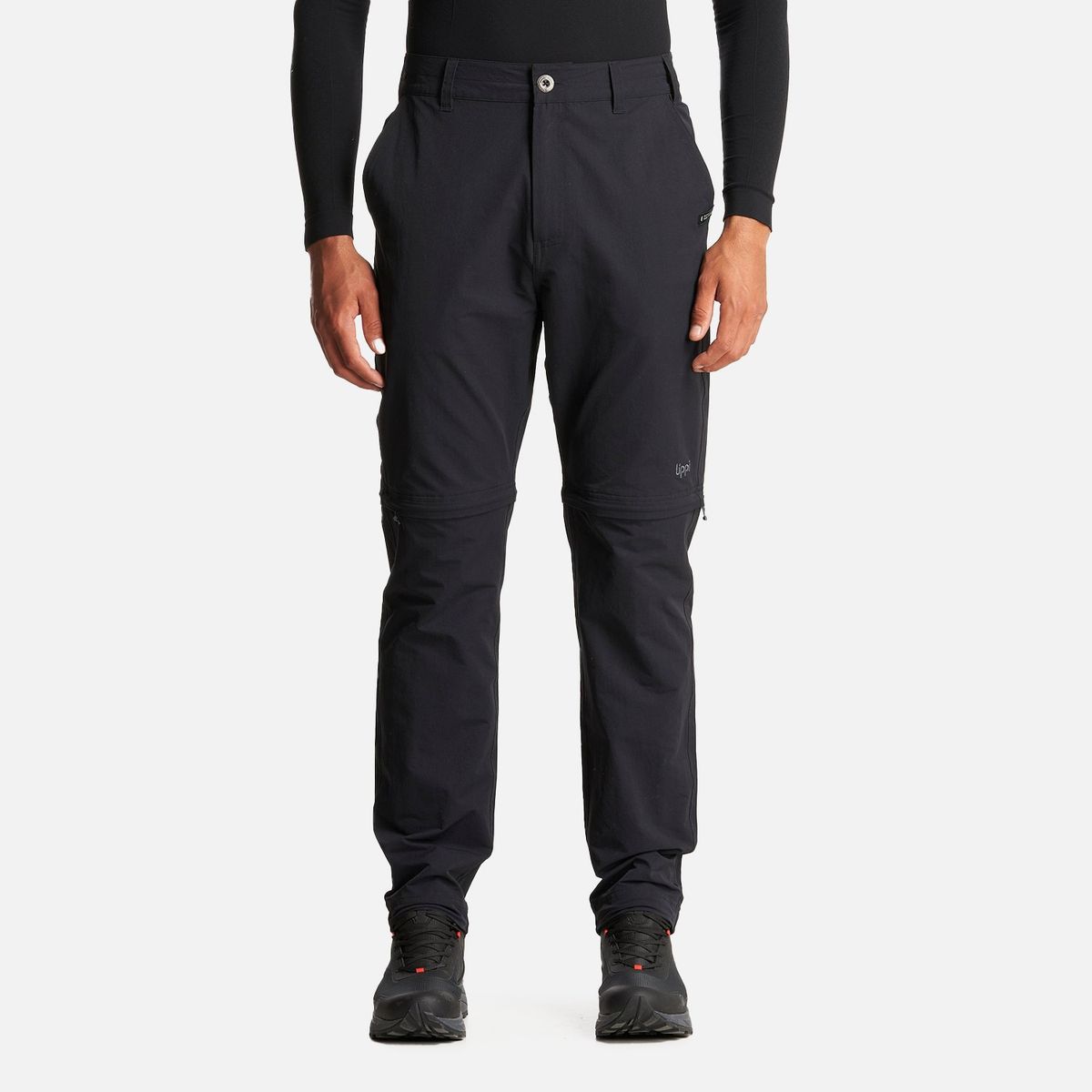 LIPPI - Pantalon Hombre Enduring Mix-2 Q-Dry Pants Negro Lippi