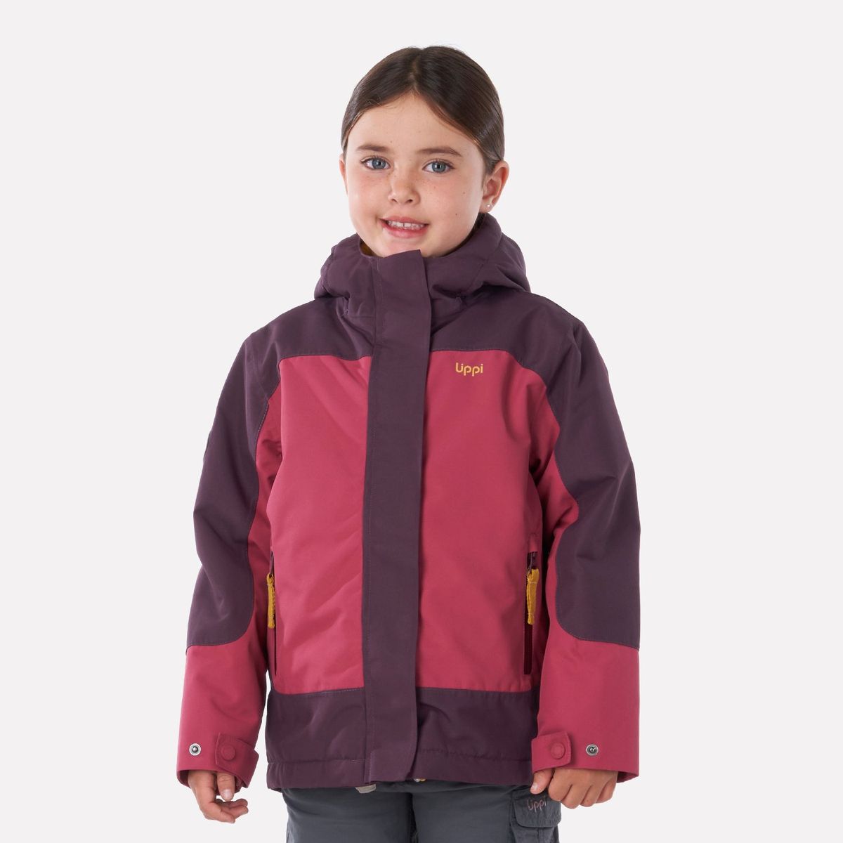 LIPPI - Chaqueta Niña Andes Snow B-Dry Hoody Jacket Rosa Oscuro Lippi